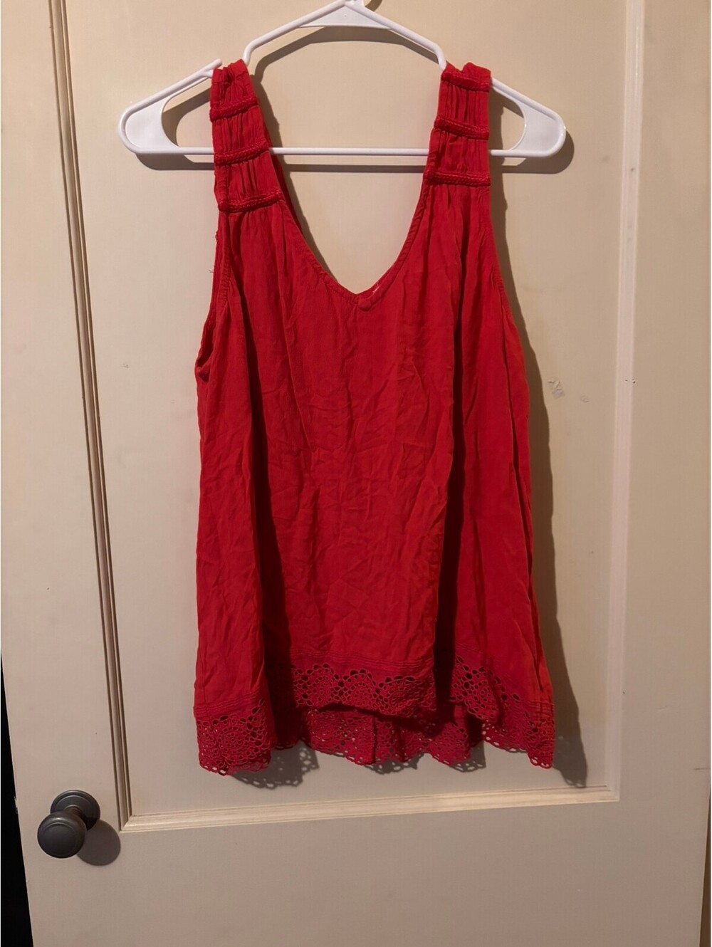 Maurices dark pink sleeveless blouse XL